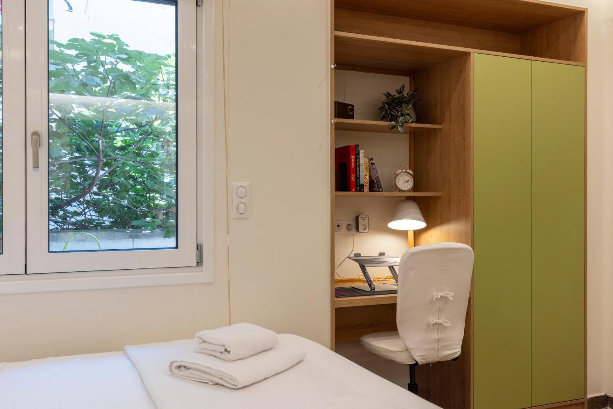 Studio Flat 21 At Evangelismos Metro Stn Aten Exteriör bild