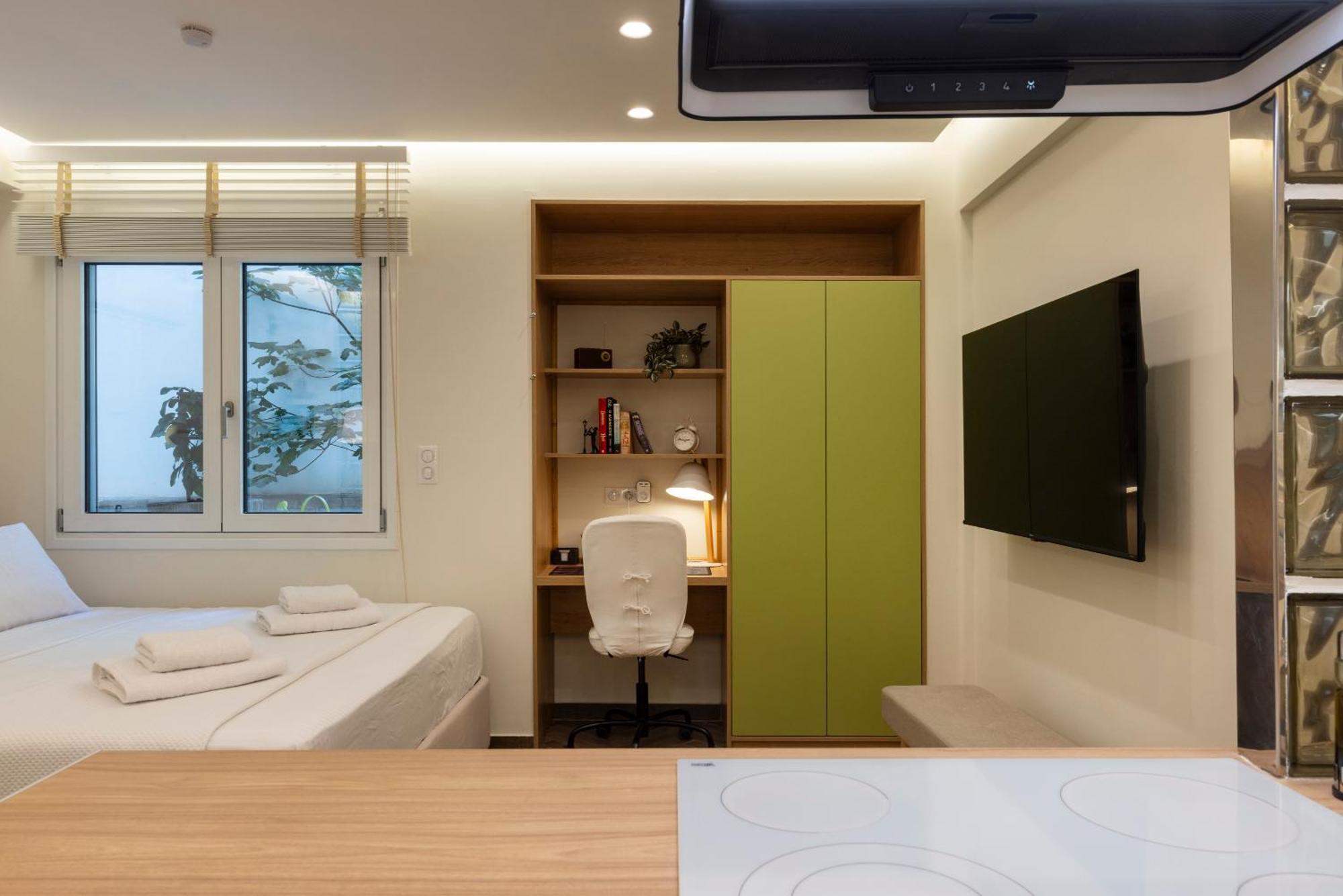 Studio Flat 21 At Evangelismos Metro Stn Aten Exteriör bild