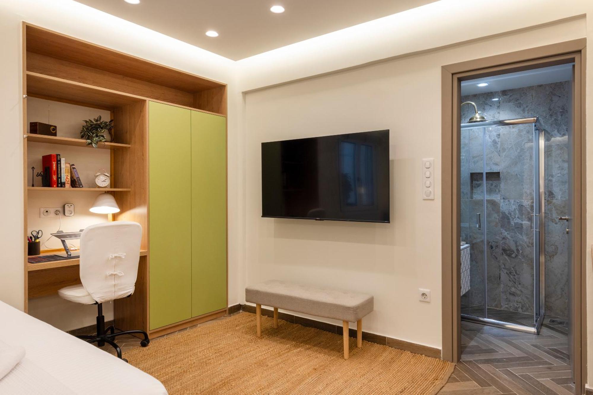 Studio Flat 21 At Evangelismos Metro Stn Aten Exteriör bild